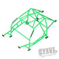 Cybul Multipoint Weld-In Roll Cage V4 Nascar for BMW E82 Coupe