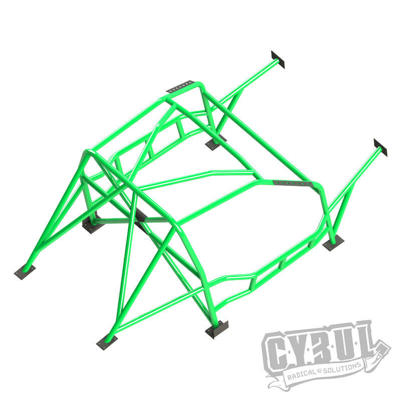 Cybul Multipoint Weld-In Roll Cage V4 Nascar for BMW E87 5 Door