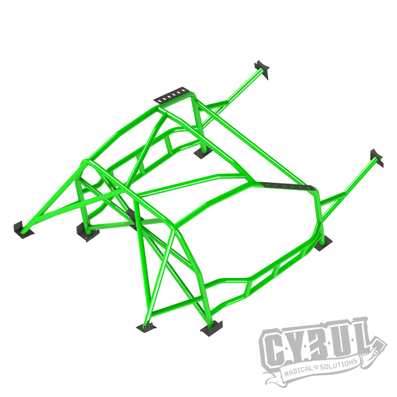 Cybul Multipoint Weld-In Roll Cage V4 Nascar for BMW F22 Coupe