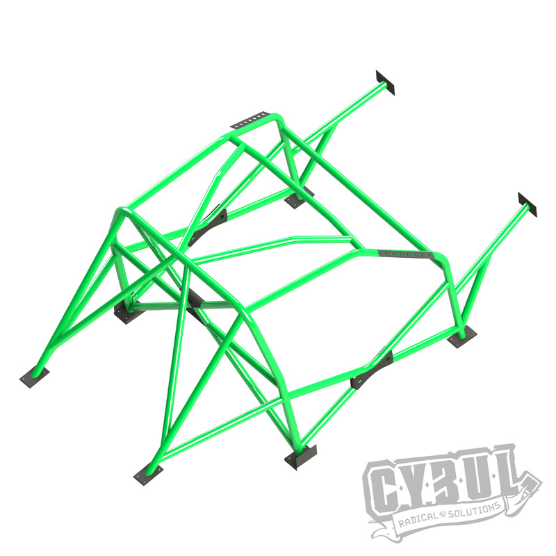 Cybul Multipoint Weld-In Roll Cage V4 for BMW E81 3 Door