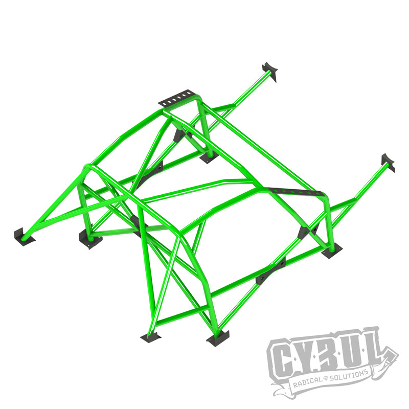 Cybul Multipoint Weld-In Roll Cage V4 for BMW F22 Coupe