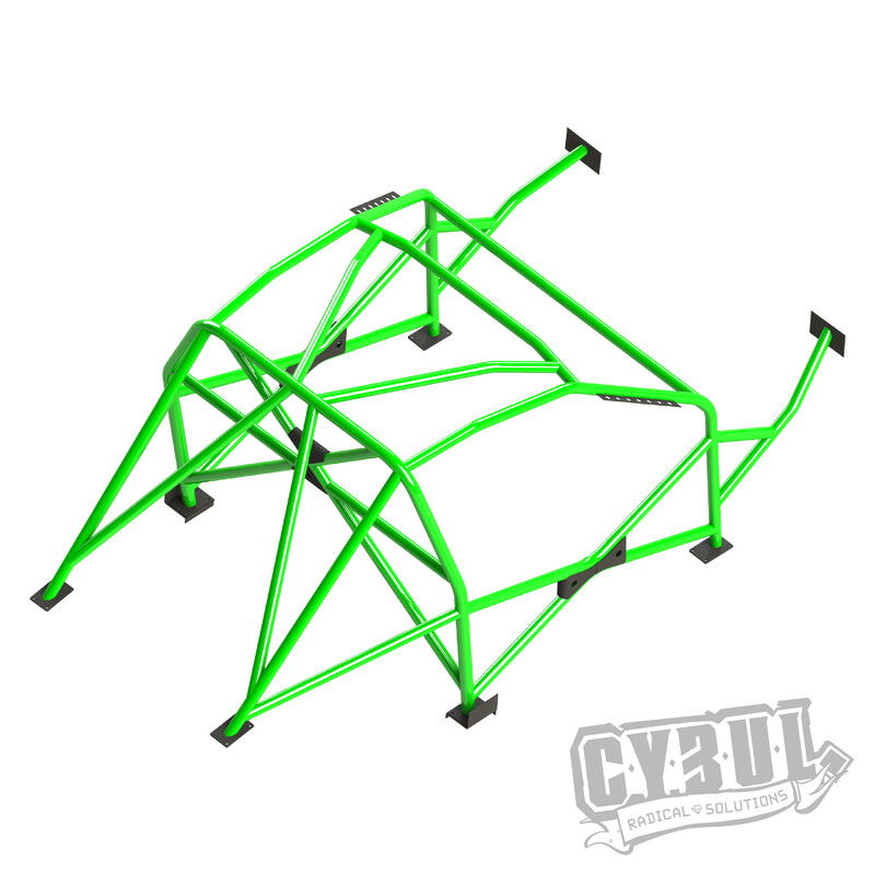 Cybul Multipoint Weld-In Roll Cage V4 for BMW E92 Coupe