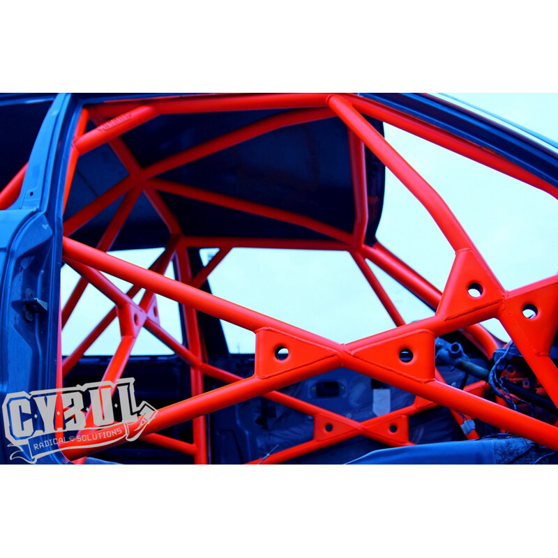 Cybul Multipoint Weld-In Roll Cage V5 Nascar for BMW E30 Sedan