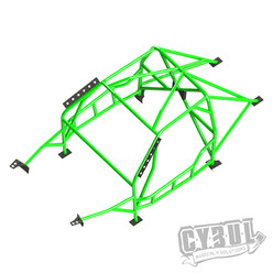 Cybul Multipoint Weld-In Roll Cage V5 Nascar for BMW E36 Sedan