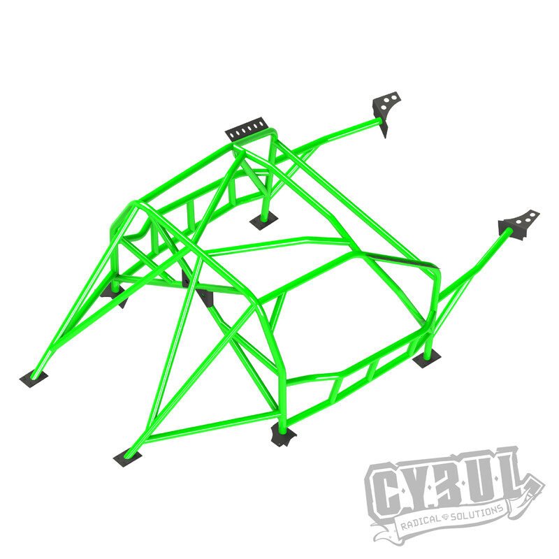 Cybul Multipoint Weld-In Roll Cage V5 Nascar for BMW E36 Touring