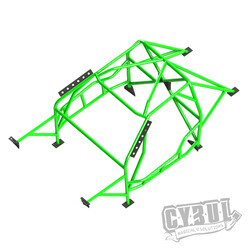 Cybul Multipoint Weld-In Roll Cage V5 Nascar for BMW E46 Sedan