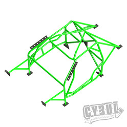 Cybul Multipoint Weld-In Roll Cage V5 Nascar for BMW E46 Compact