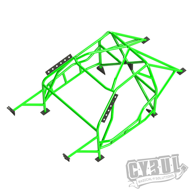 Cybul Multipoint Weld-In Roll Cage V5 Nascar for BMW E46 Touring