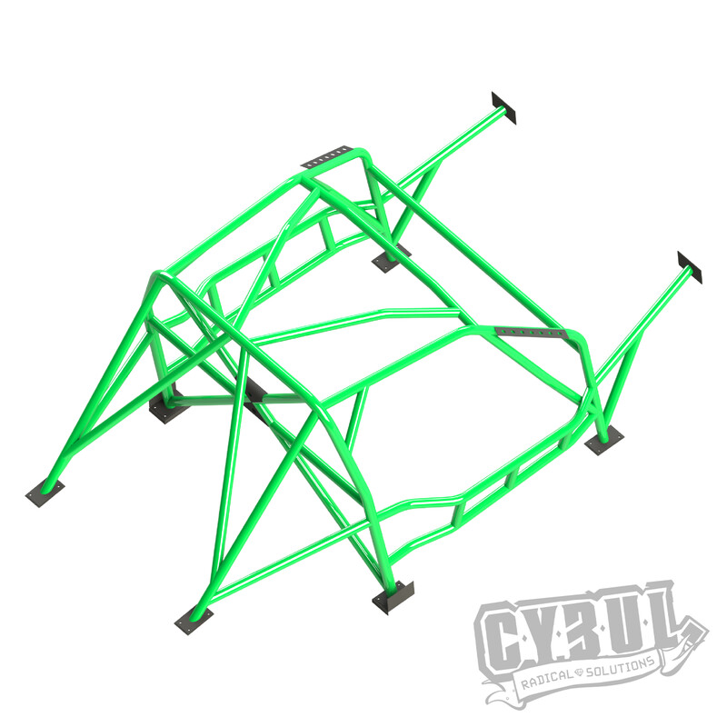 Cybul Multipoint Weld-In Roll Cage V5 Nascar for BMW E87 5 Door