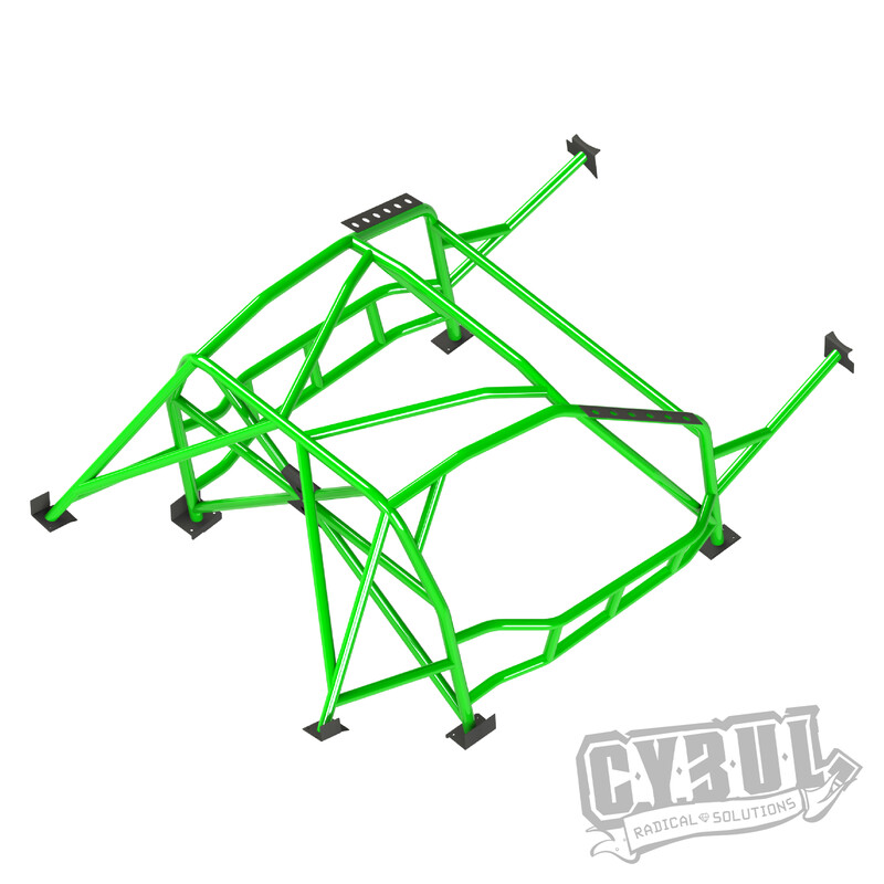 Cybul Multipoint Weld-In Roll Cage V5 Nascar for BMW F22 Coupe