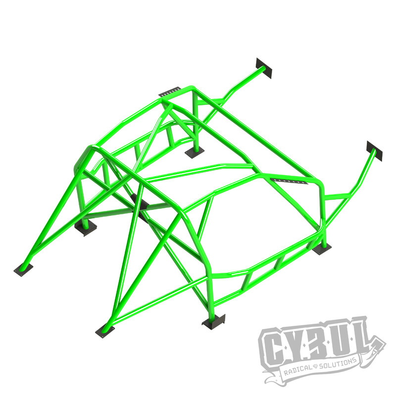 Cybul Multipoint Weld-In Roll Cage V5 Nascar for BMW E92 Coupe