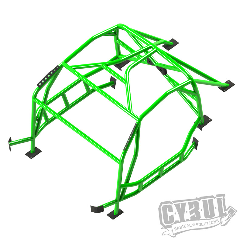 Cybul Multipoint Weld-In Roll Cage V5 Nascar for Mazda MX-5 NA