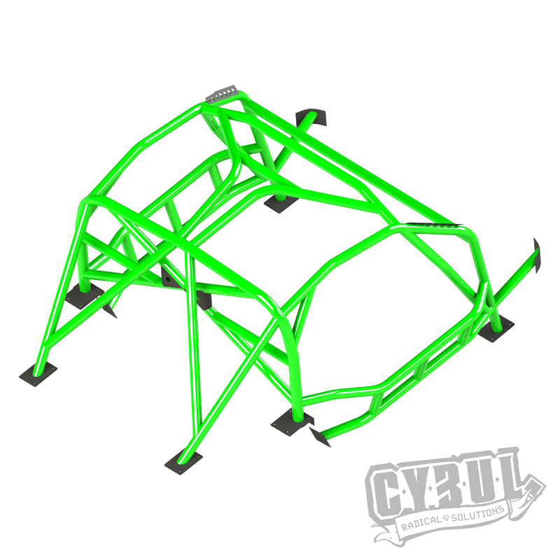 Cybul Multipoint Weld-In Roll Cage V5 Nascar for Mazda MX-5 NA