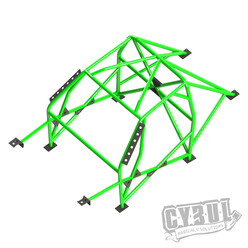 Cybul Multipoint Weld-In Roll Cage V5 for BMW E30 Sedan