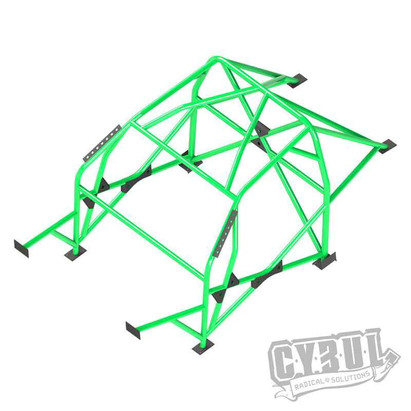 Cybul Multipoint Weld-In Roll Cage V5 for BMW E81 3 Door