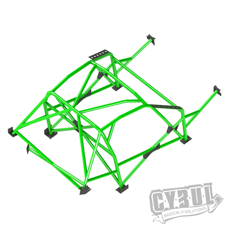 Cybul Multipoint Weld-In Roll Cage V5 for BMW F22 Coupe