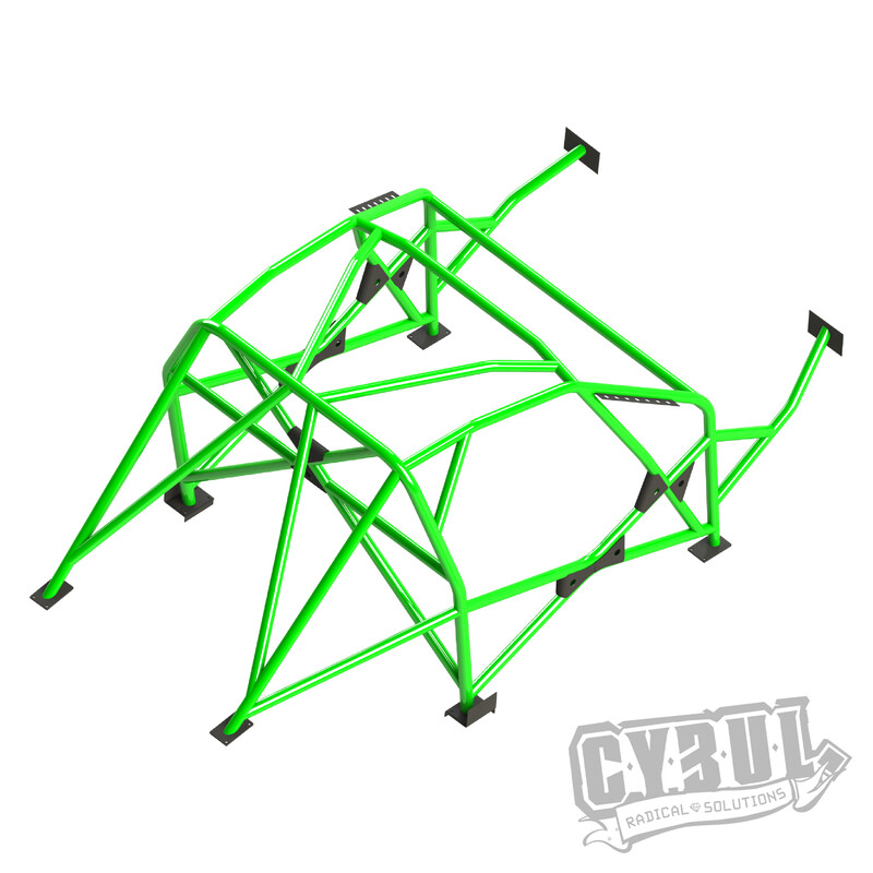 Cybul Multipoint Weld-In Roll Cage V5 for BMW E92 Coupe