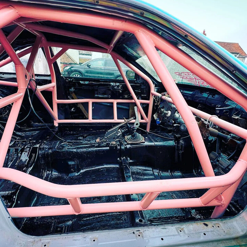 Cybul Multipoint Weld-In Roll Cage V5 for Nissan 200SX S14