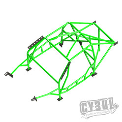 Cybul Multipoint Weld-In Roll Cage V6 Nascar for BMW E36 Compact