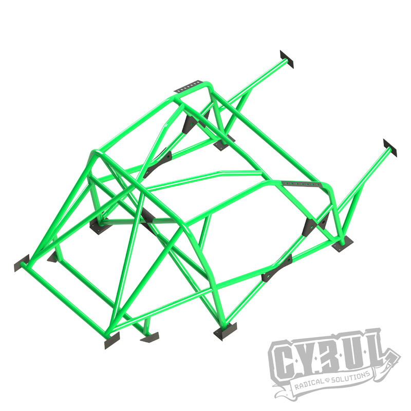 Cybul Multipoint Weld-In Roll Cage V6 for BMW E87 5 Door