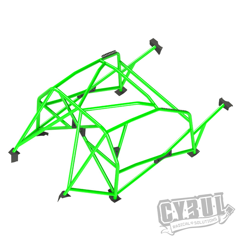 Cybul Multipoint Weld-In Roll Cage V4 for Lexus IS XE20