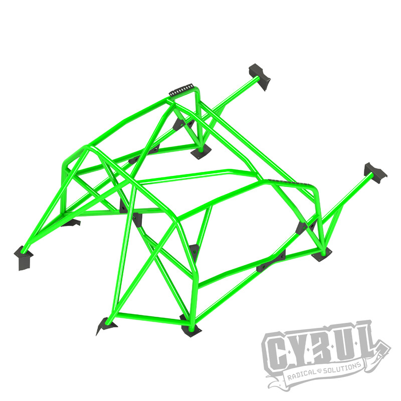 Cybul Multipoint Weld-In Roll Cage V5 for Lexus IS XE20