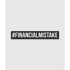HardTuned Financial Mistake Sticker