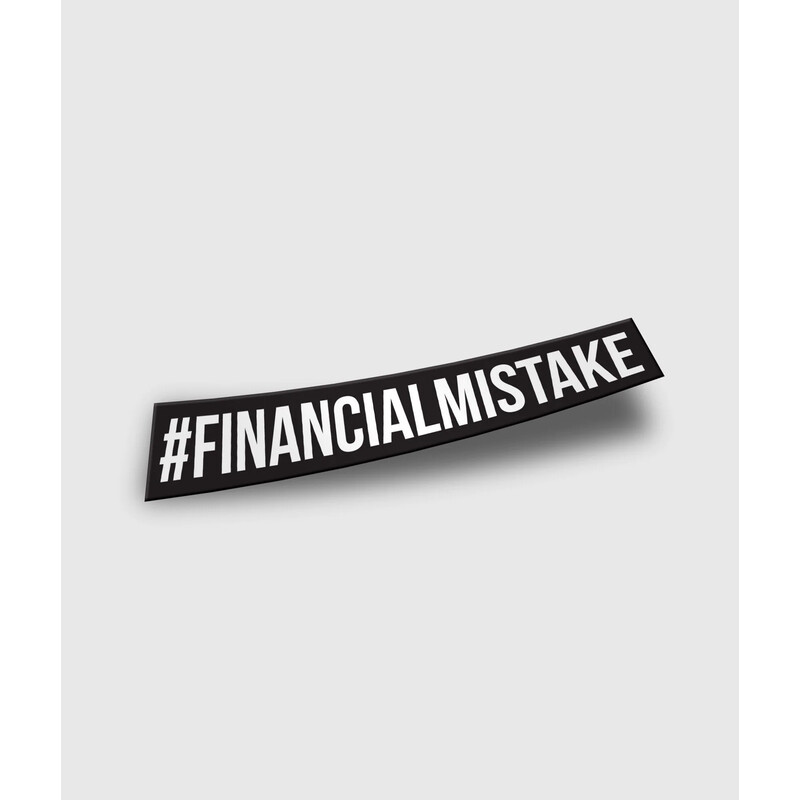 HardTuned Financial Mistake Sticker