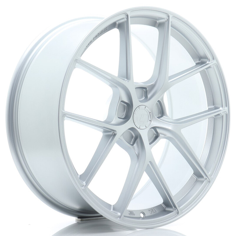 Japan Racing SL-01 Super Light 20x9" (5 hole custom PCD) ET20-51, Machined Silver