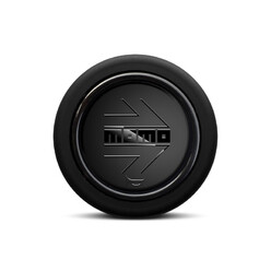 Momo Black Edition Steering Wheel Horn Push - Round Lip