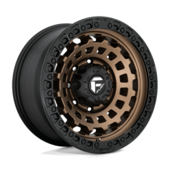 Fuel D634 Zephyr 18x9" 8x165.1 ET-12, Flat Bronze, Black Ring