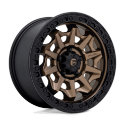 Fuel D696 Covert 17x8.5" 5x120 ET34, Flat Bronze, Black Ring