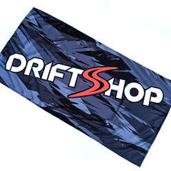 DriftShop Black & Grey Bath Towel (70x140 cm)