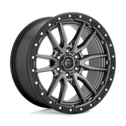 Fuel D680 Rebel 20x9" 6x135 ET20, Flat Gunmetal, Black Ring