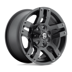 Fuel D515 Pump 18x9" 6x135/139.7 ET20, Flat Black