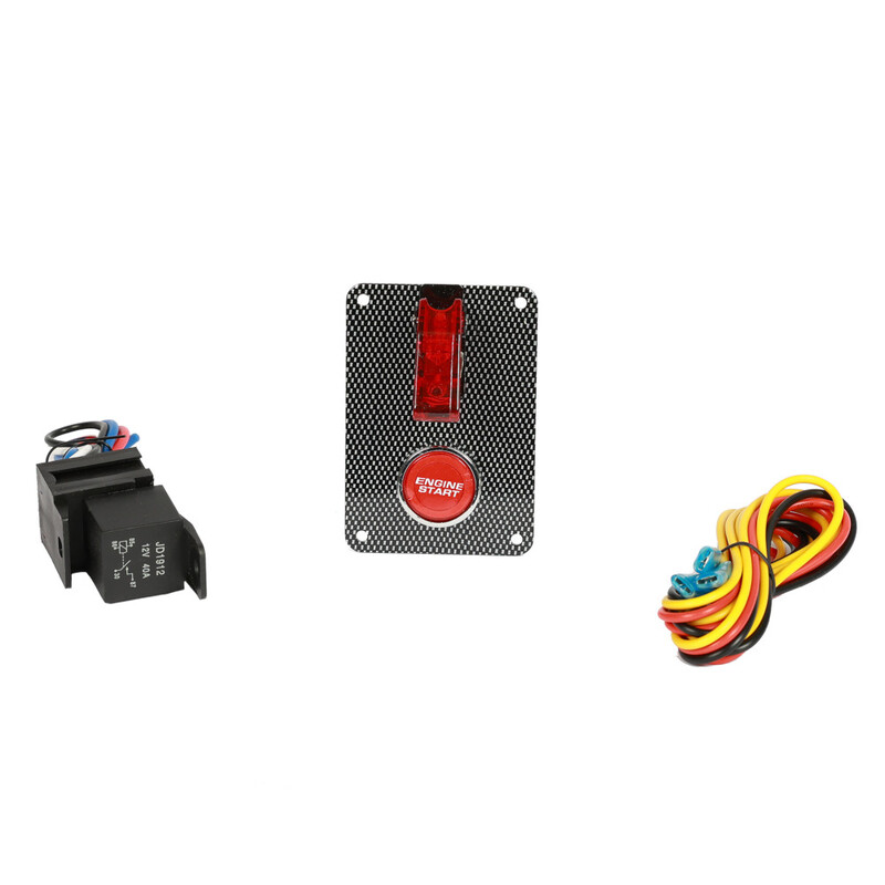 Ignition Swith Panel - 1 Switch + 1 Button
