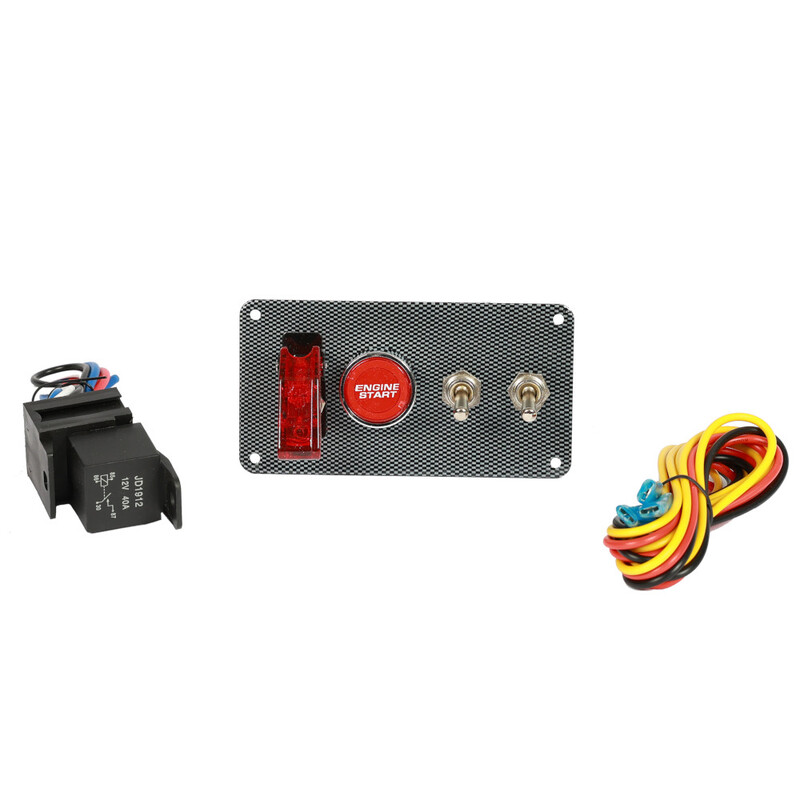 Ignition Swith Panel - 3 Switches + 1 Button