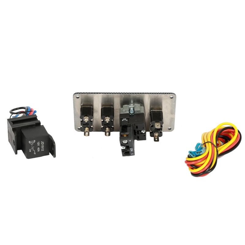 Ignition Swith Panel - 3 Switches + 1 Button