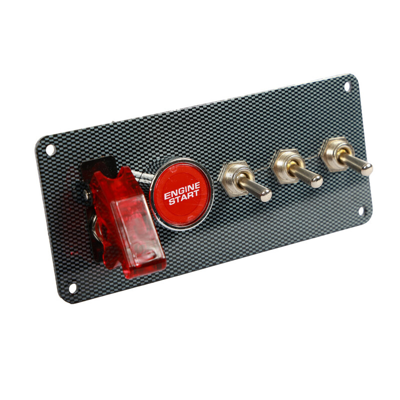 Ignition Swith Panel - 4 Switches + 1 Button