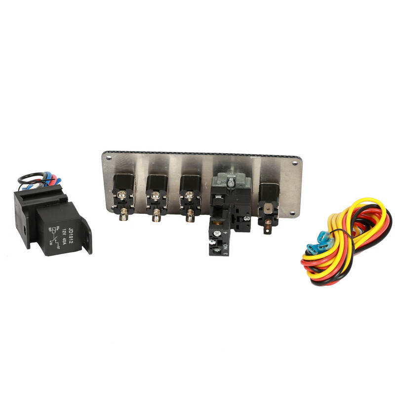 Ignition Swith Panel - 4 Switches + 1 Button