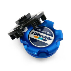 GReddy Oil Filler Cap Type 1 M37-P3.0 Blue (Toyota, Daihatsu)