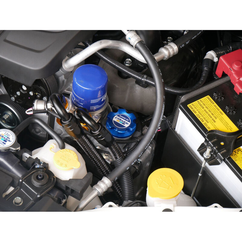 GReddy Oil Filler Cap Type 6 M42-P4.5 Blue (Subaru, Toyota)