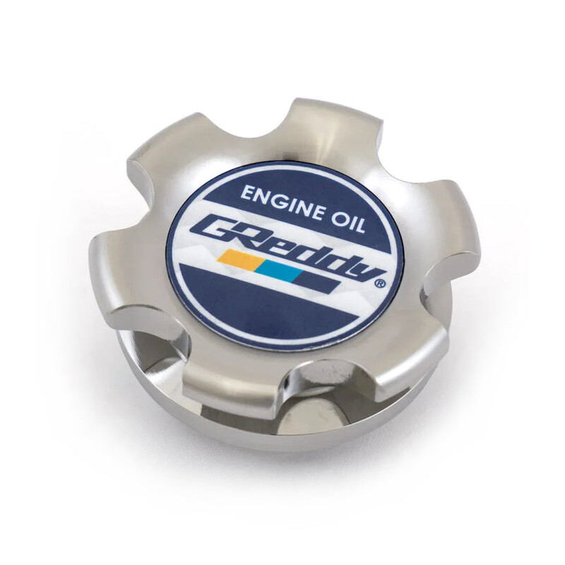 GReddy Oil Filler Cap Type 1 M37-P3.0 Grey (Toyota, Daihatsu)