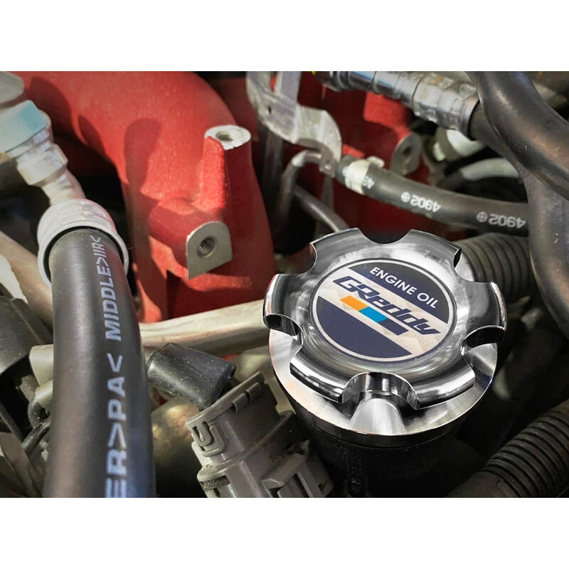 GReddy Oil Filler Cap Type 1 M37-P3.0 Grey (Toyota, Daihatsu)