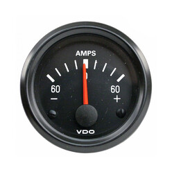 VDO Cockpit International Ammeter (60 A) - Ø 52 mm