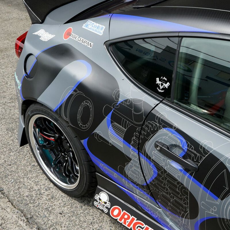 Origin Labo +55mm Rear Fenders for Toyota GT86