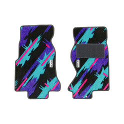 HKS Limited Edition "Oil Splash" Floor Mats for Toyota Supra JZA80