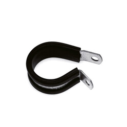 Steel P Clip Tube Clamp, Ø6 mm, Width 12 mm