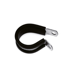 Steel P Clip Tube Clamp, Ø14 mm, Width 15 mm (Dash 6)