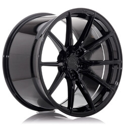 Concaver CVR4 22x11.5" (5 hole custom PCD) ET17-61, Platinum Black
